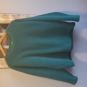 Loft Cozy Sherpa Sweatshirt. Size Large